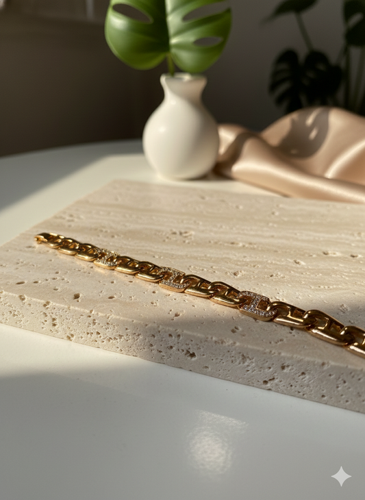 Golden Chain Bracelet