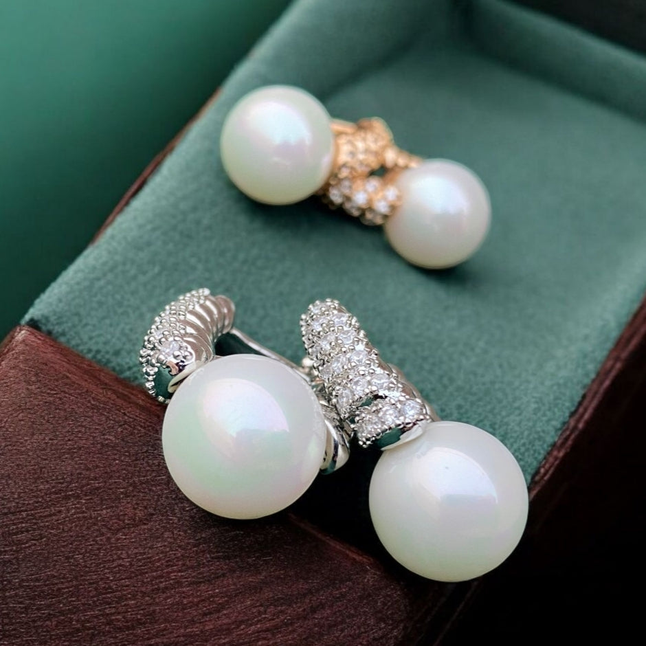 Pearl Drop Everyday Earrings