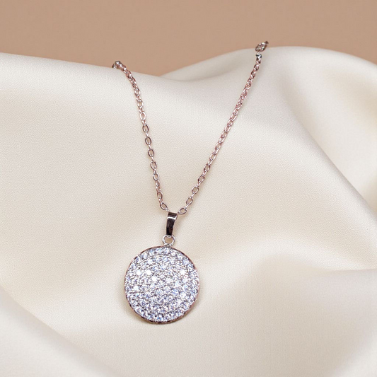 Crystal Orbit Silver Set