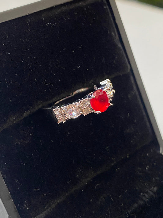 Crystal Duo Ring