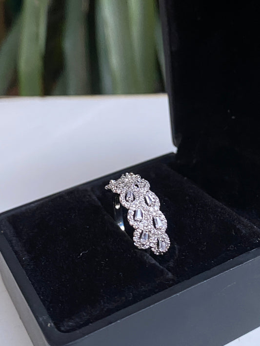 Crystal Vine Ring