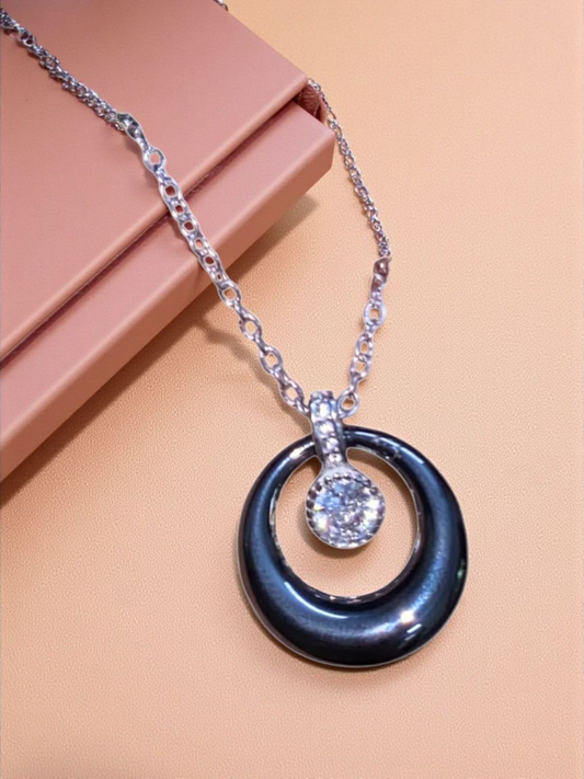 Halo Crystal Pendant