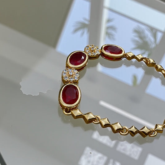Luxe Gem Trio Bracelets