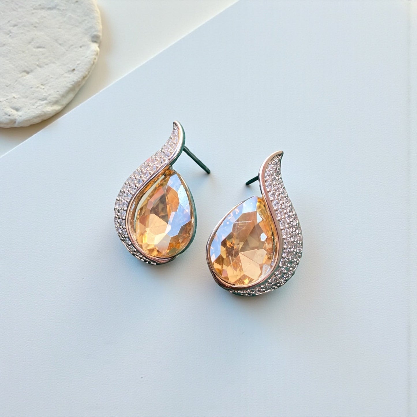 Noir Flame Earrings