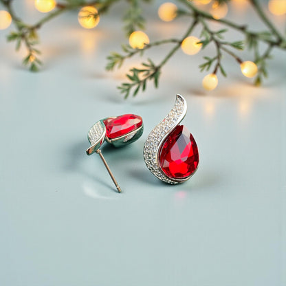 Noir Flame Earrings