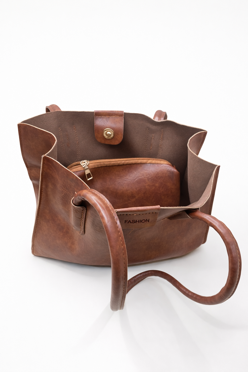 Vintage Tote & Pouch Set