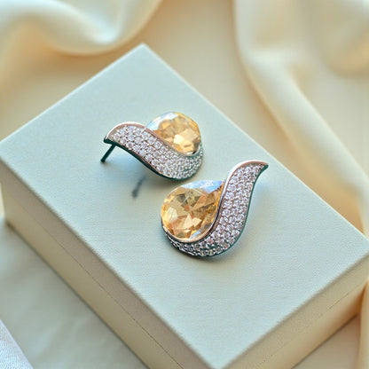Noir Flame Earrings