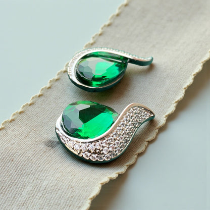 Noir Flame Earrings