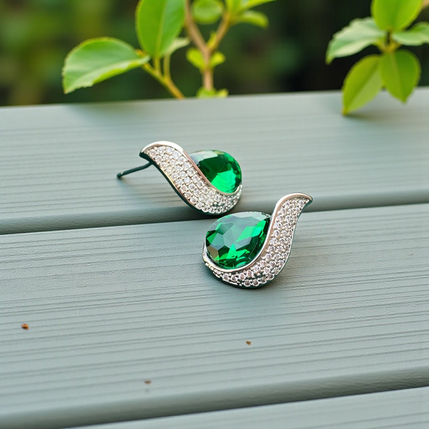 Noir Flame Earrings