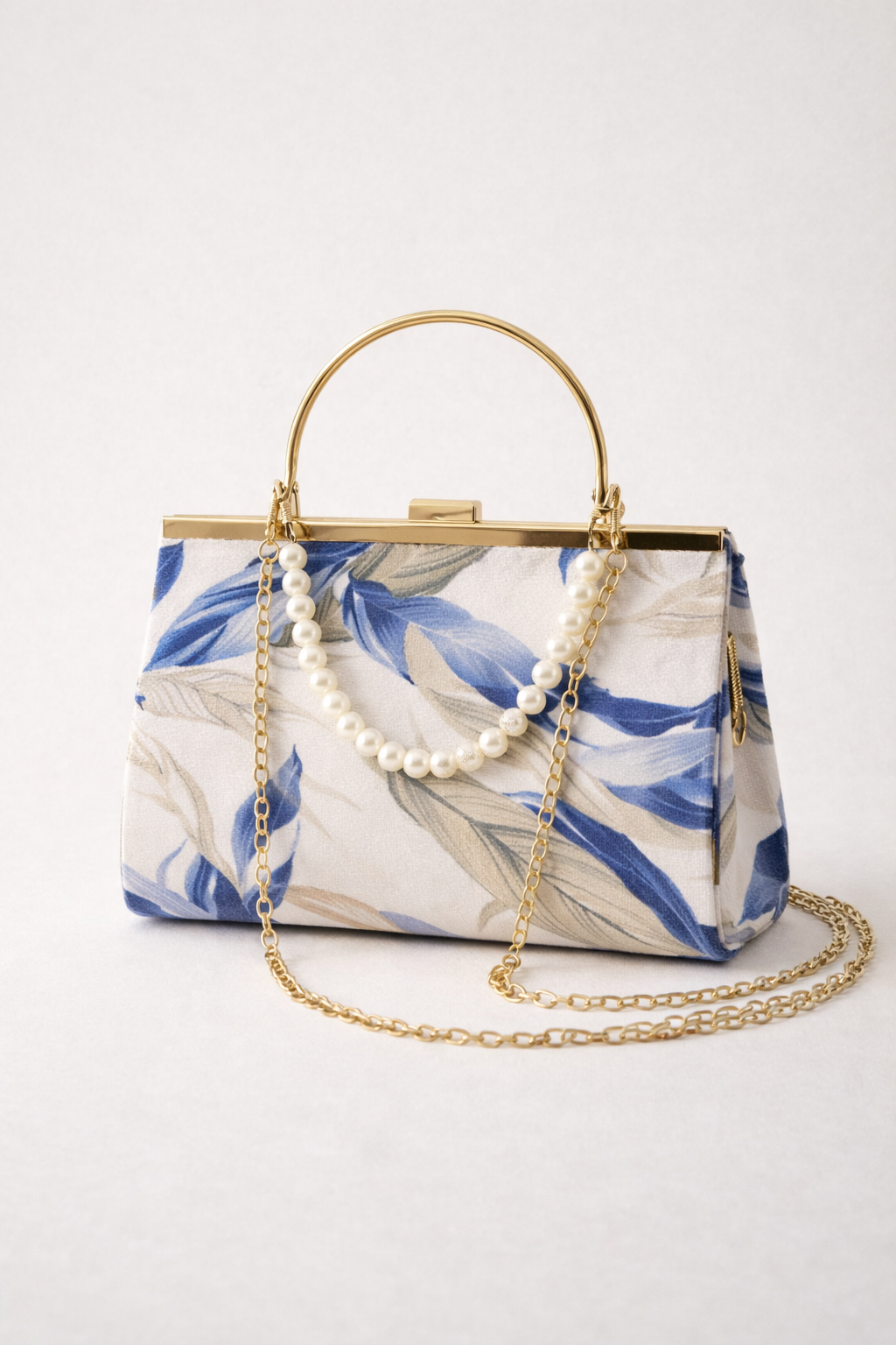 Pearl Handle Mini Bag