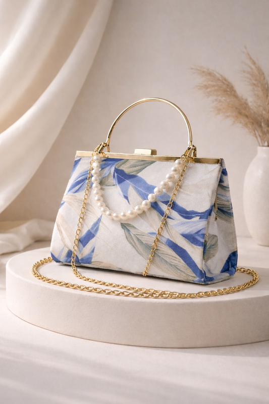Pearl Handle Mini Bag