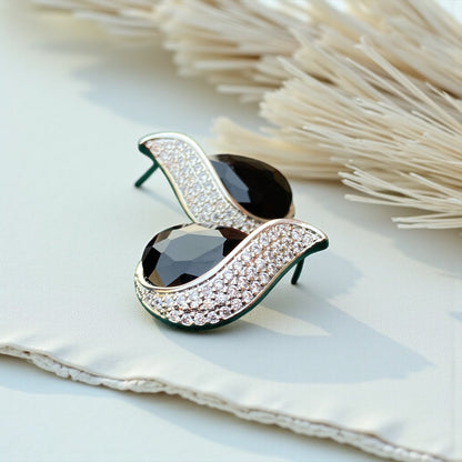 Noir Flame Earrings