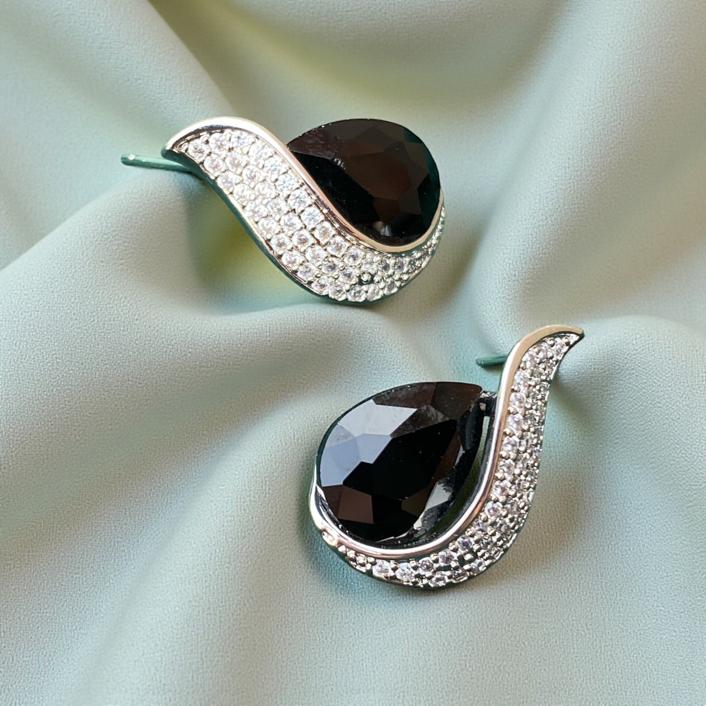 Noir Flame Earrings