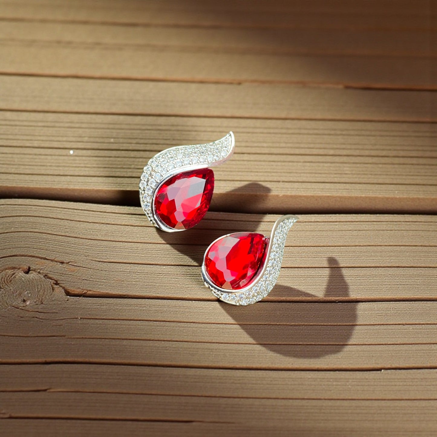 Noir Flame Earrings