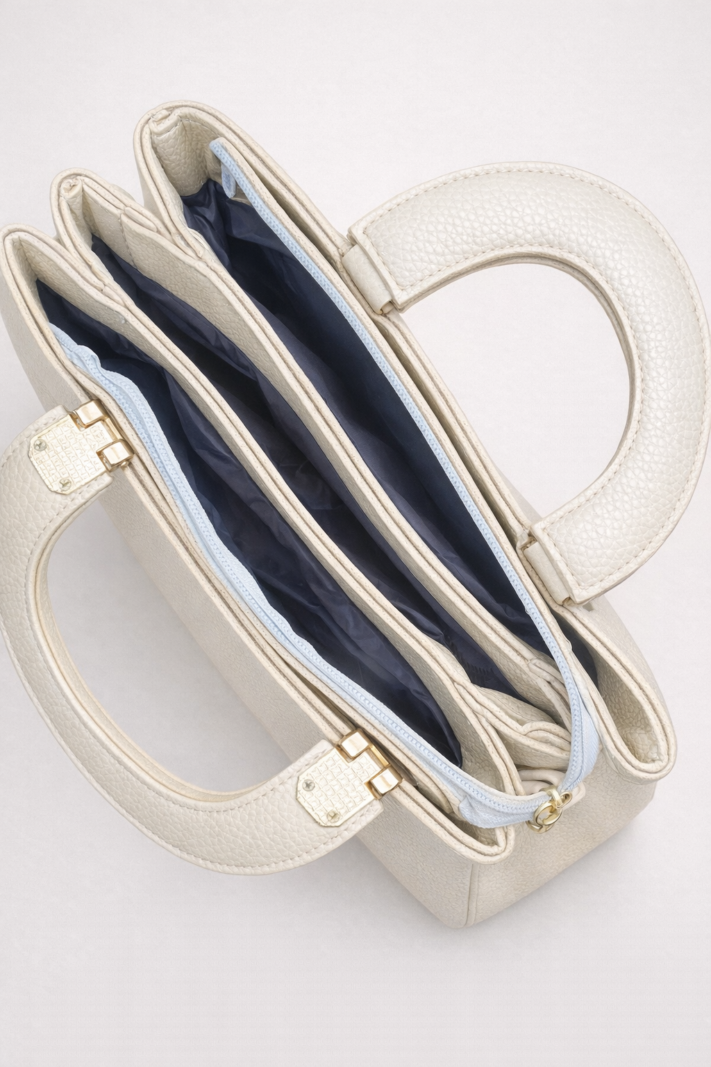 Structured Top Handle Bag