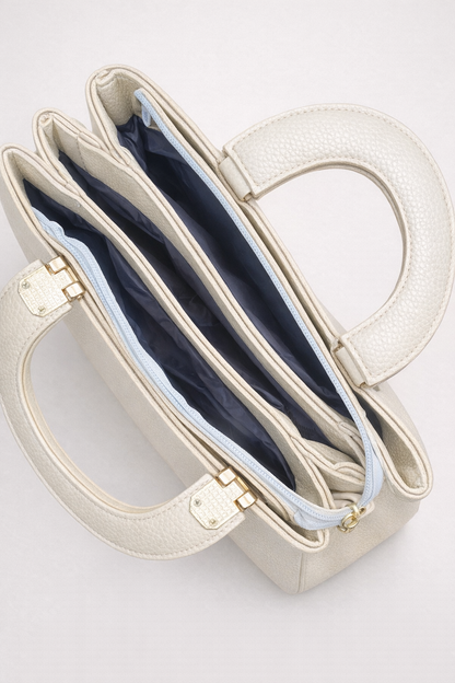 Structured Top Handle Bag