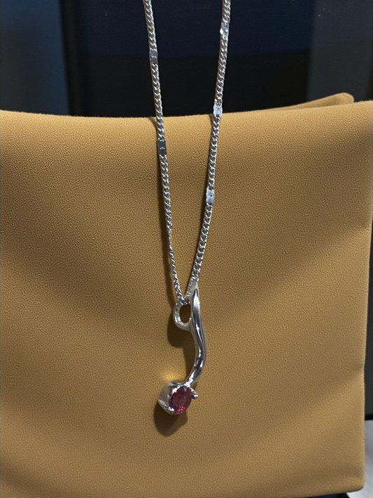 Sway Crystal Pendant Necklace