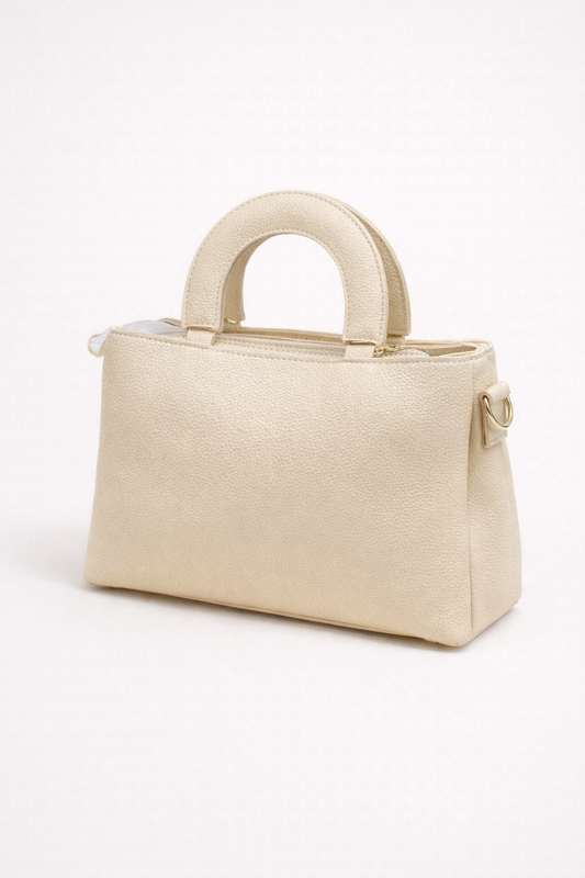 Structured Top Handle Bag
