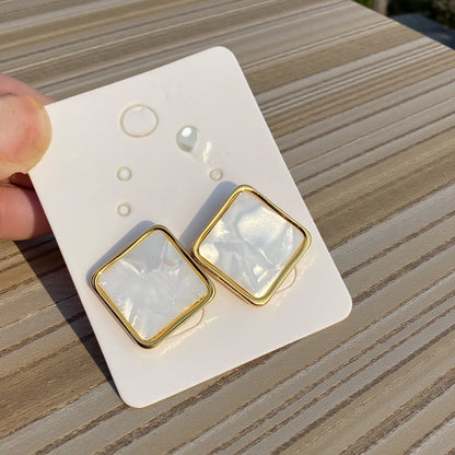 Square Glow Earrings