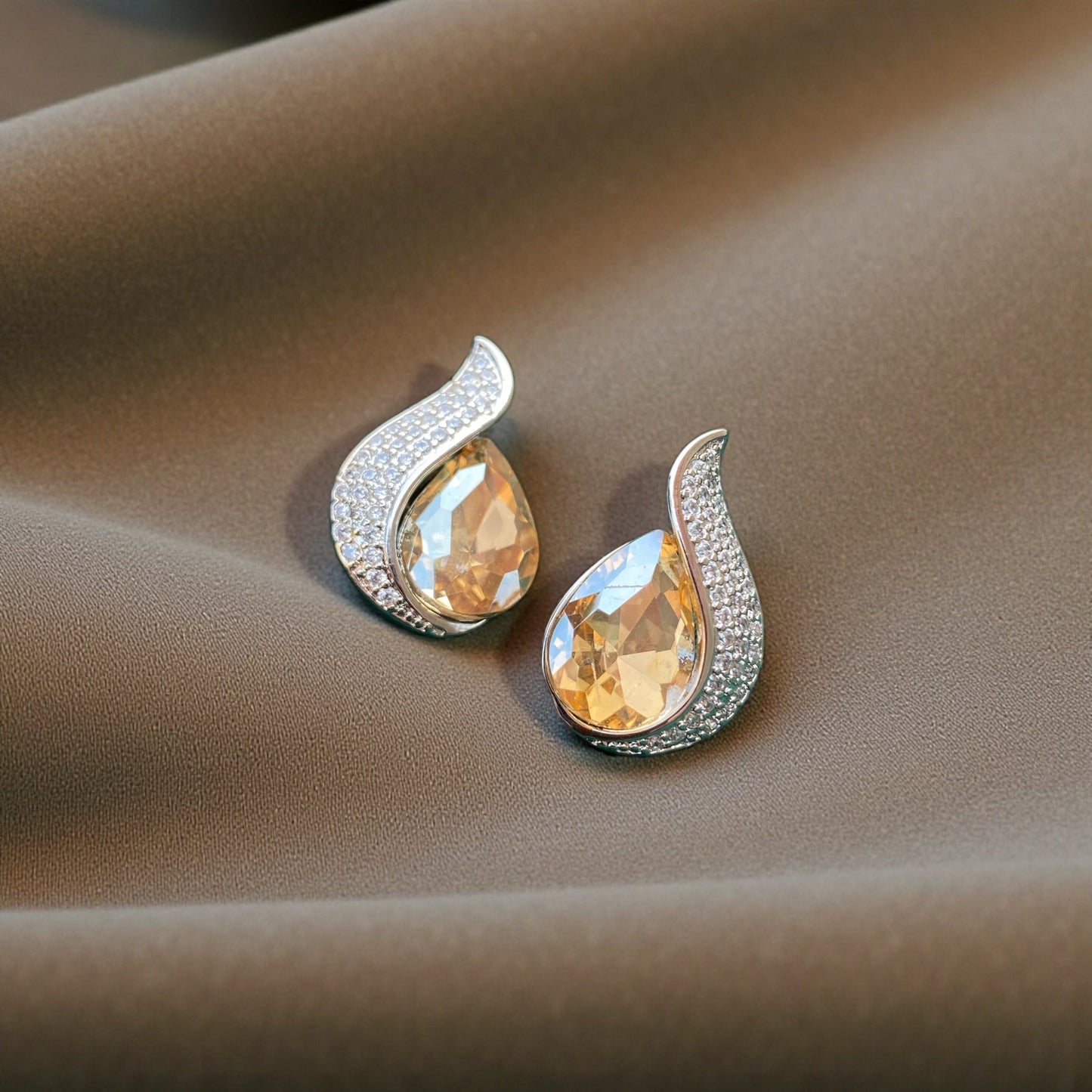 Noir Flame Earrings