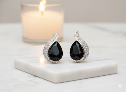 Noir Flame Earrings