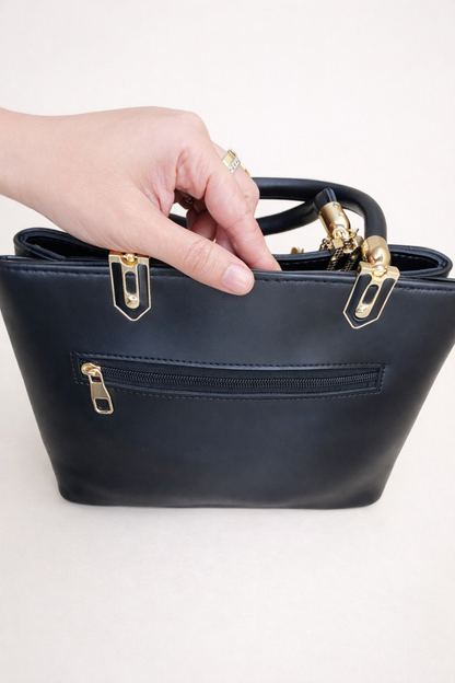 Quilted Top Handle Bag