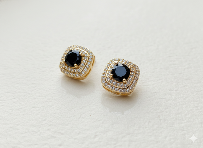 Multi Color Square Studs