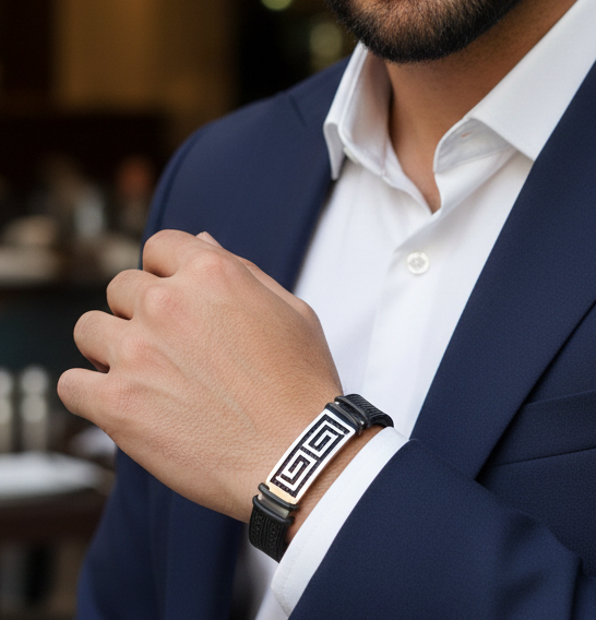 Greek Key Bracelet