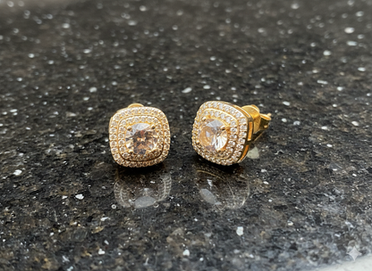 Multi Color Square Studs