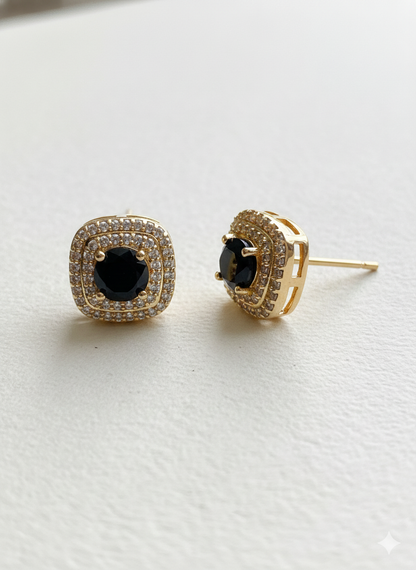 Multi Color Square Studs