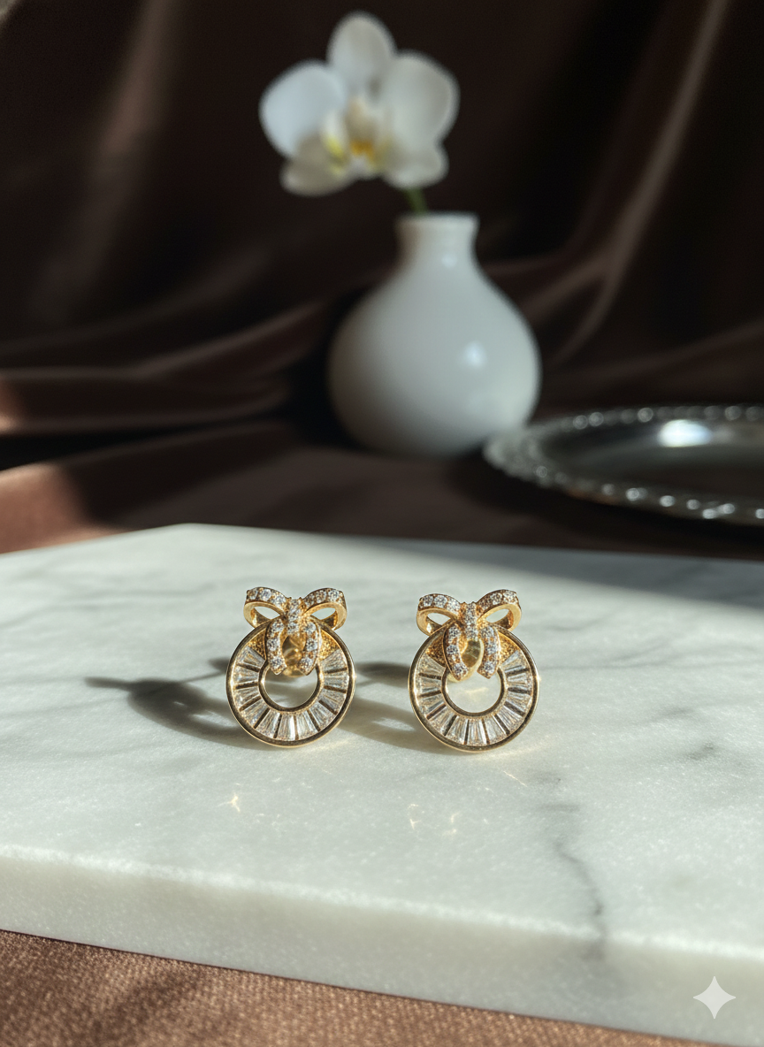 Radiant Bow Studs