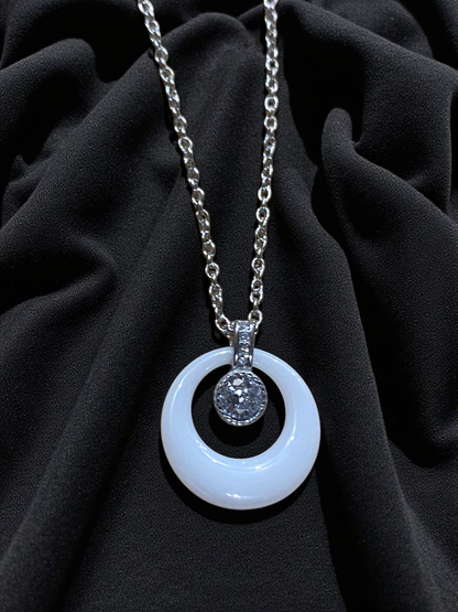 Halo Crystal Pendant