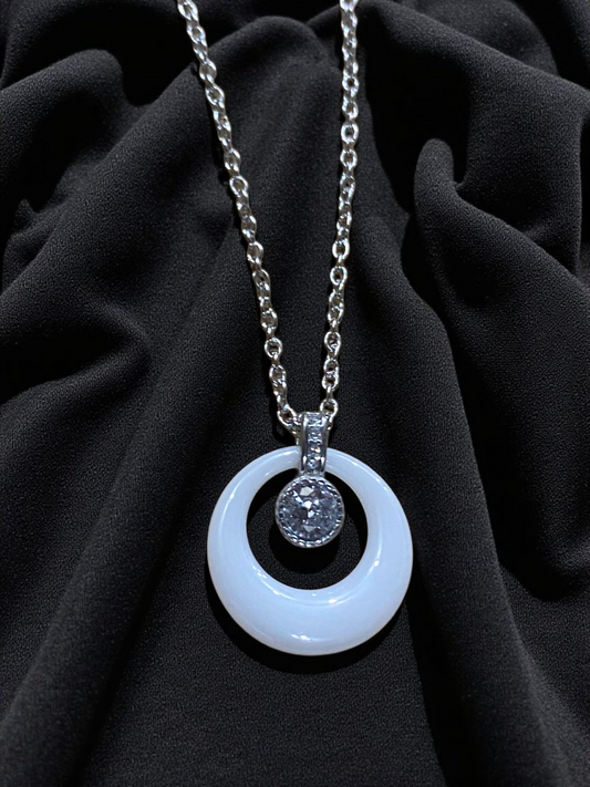 Halo Crystal Pendant