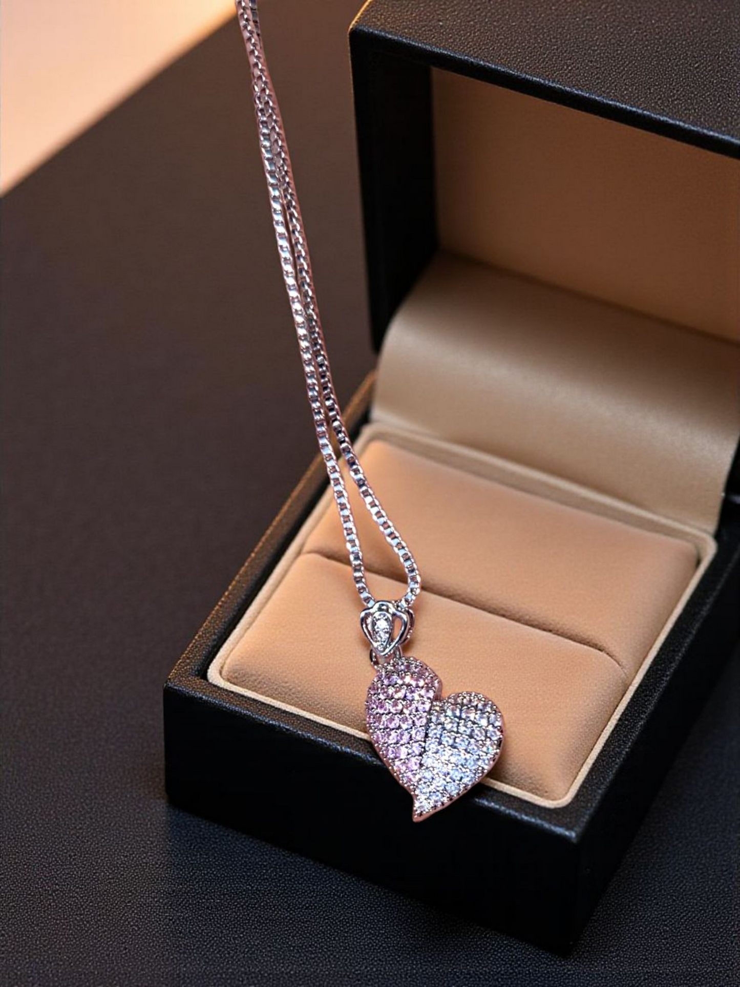 Crystal Heart Pendant