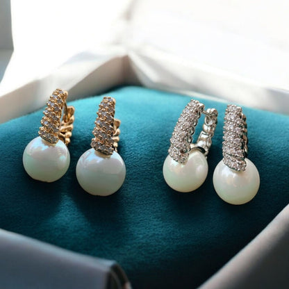 Pearl Drop Everyday Earrings