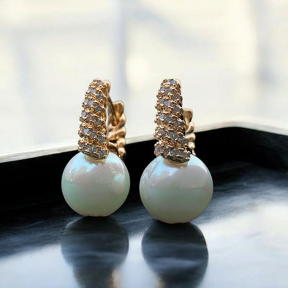 Pearl Drop Everyday Earrings