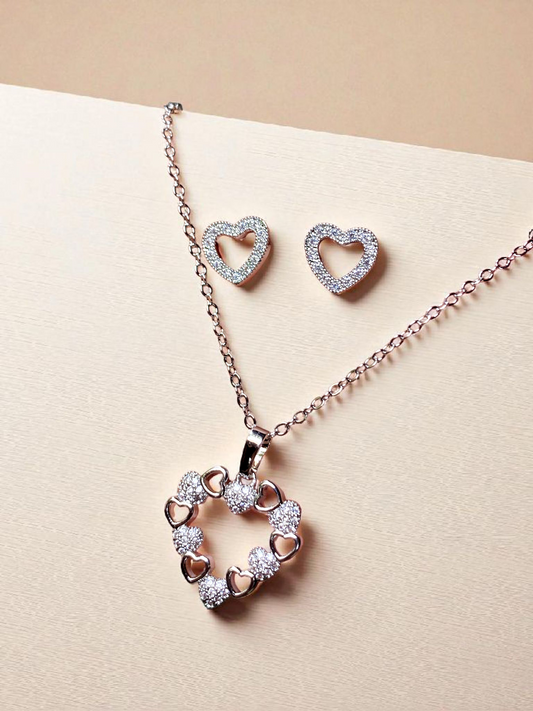 Hearts in Bloom Necklace