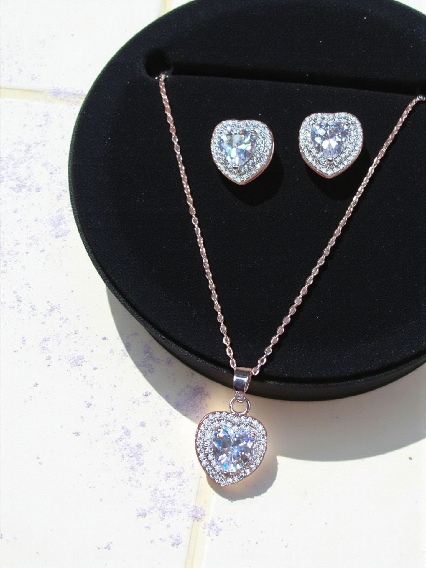 Luxe Heart Glow Set