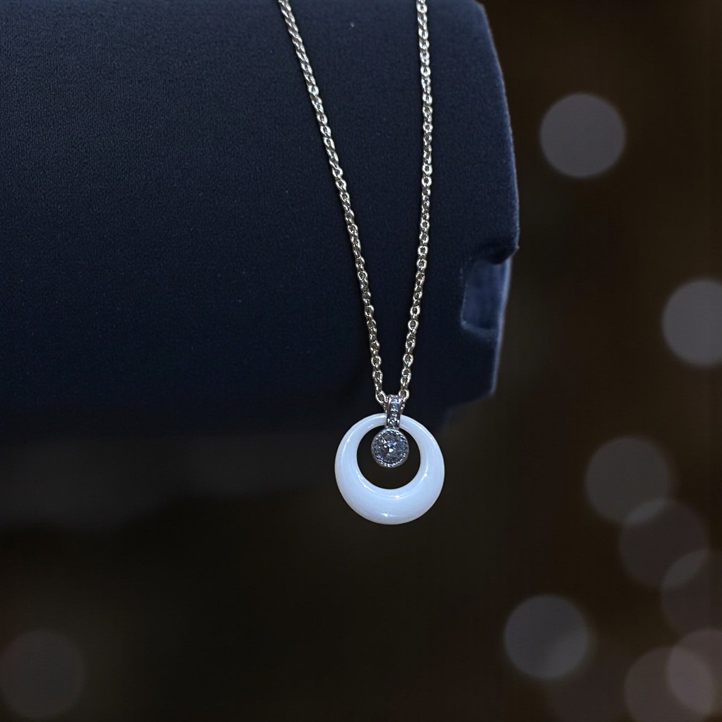 Halo Crystal Pendant