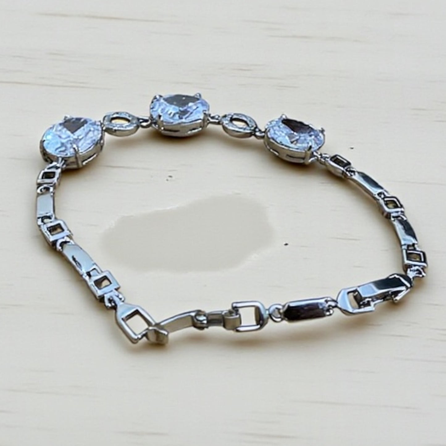 Radiant Oval Crystal Bracelet