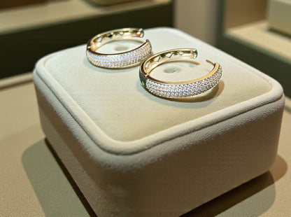 Amerald Glow Earrings