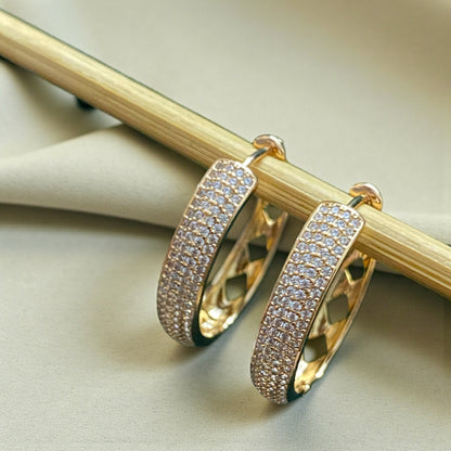 Amerald Glow Earrings