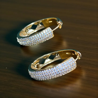 Amerald Glow Earrings