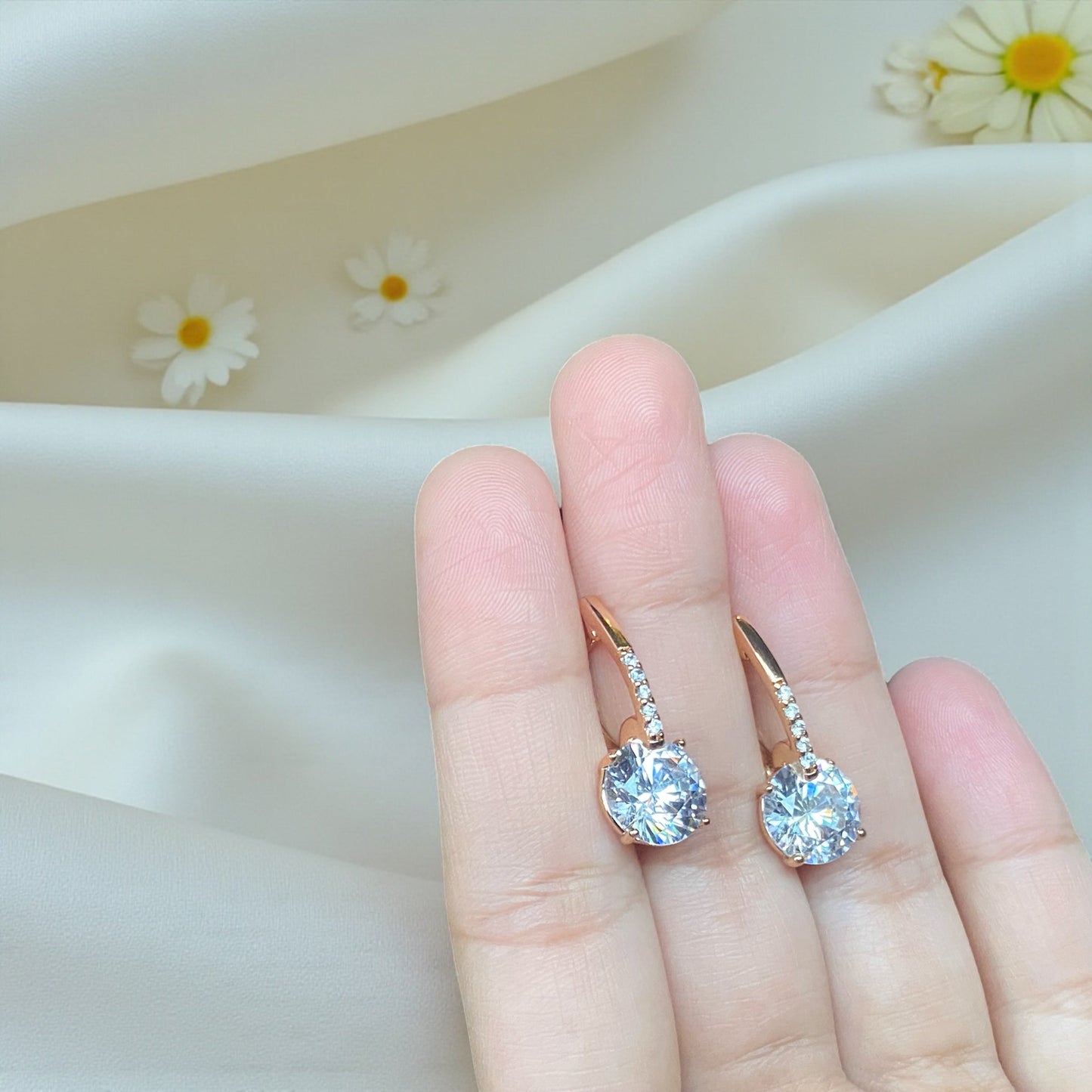Crystal Drop Earring