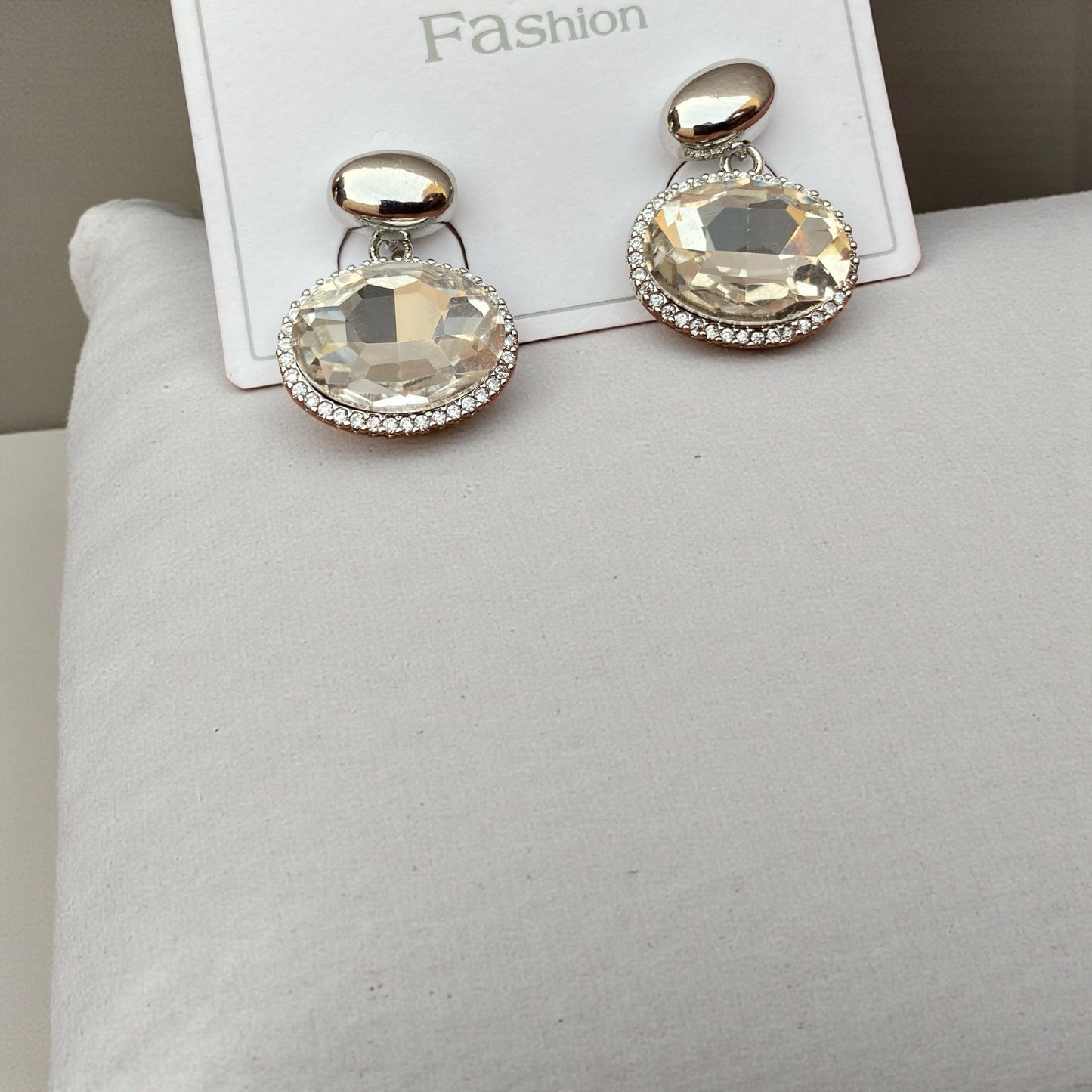 Crystal Drop Earrings