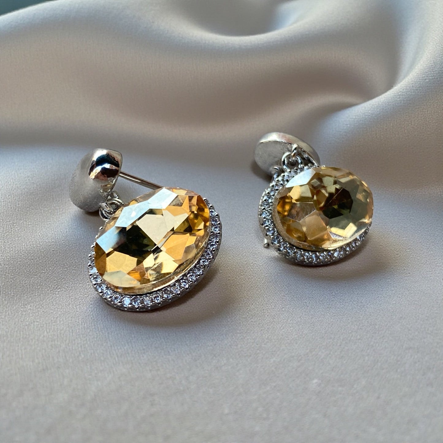 Crystal Drop Earrings