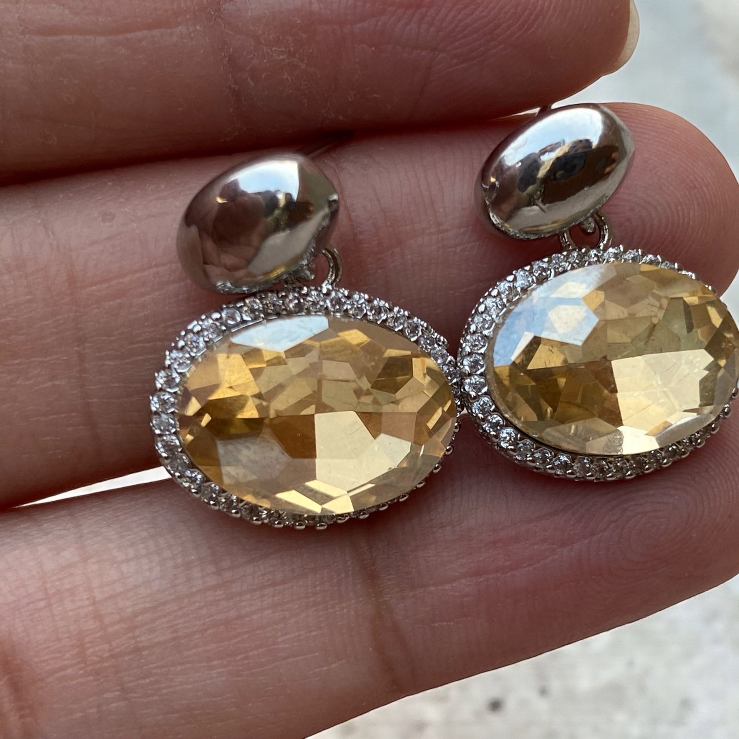 Crystal Drop Earrings