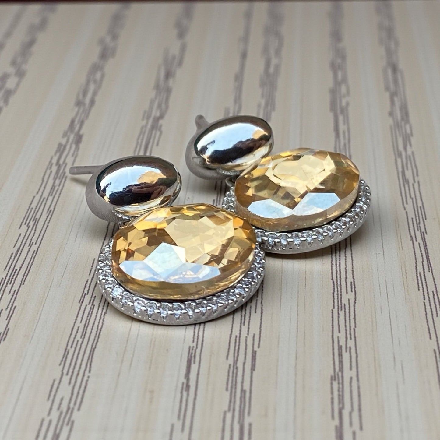 Crystal Drop Earrings