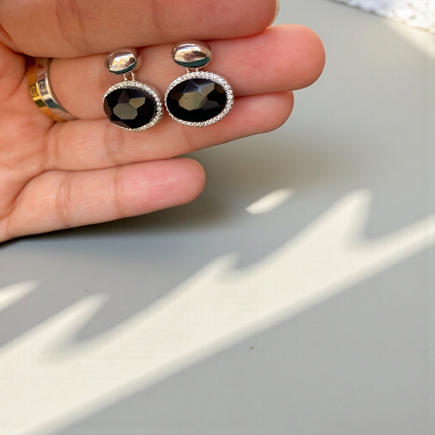 Crystal Drop Earrings