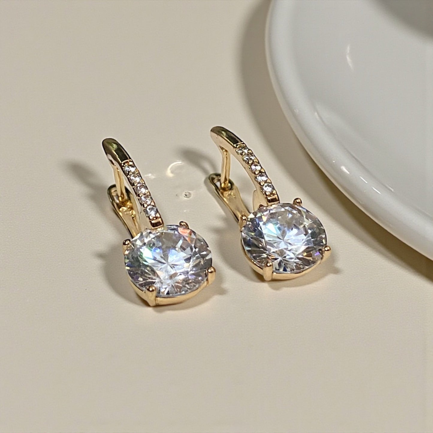 Crystal Drop Earring